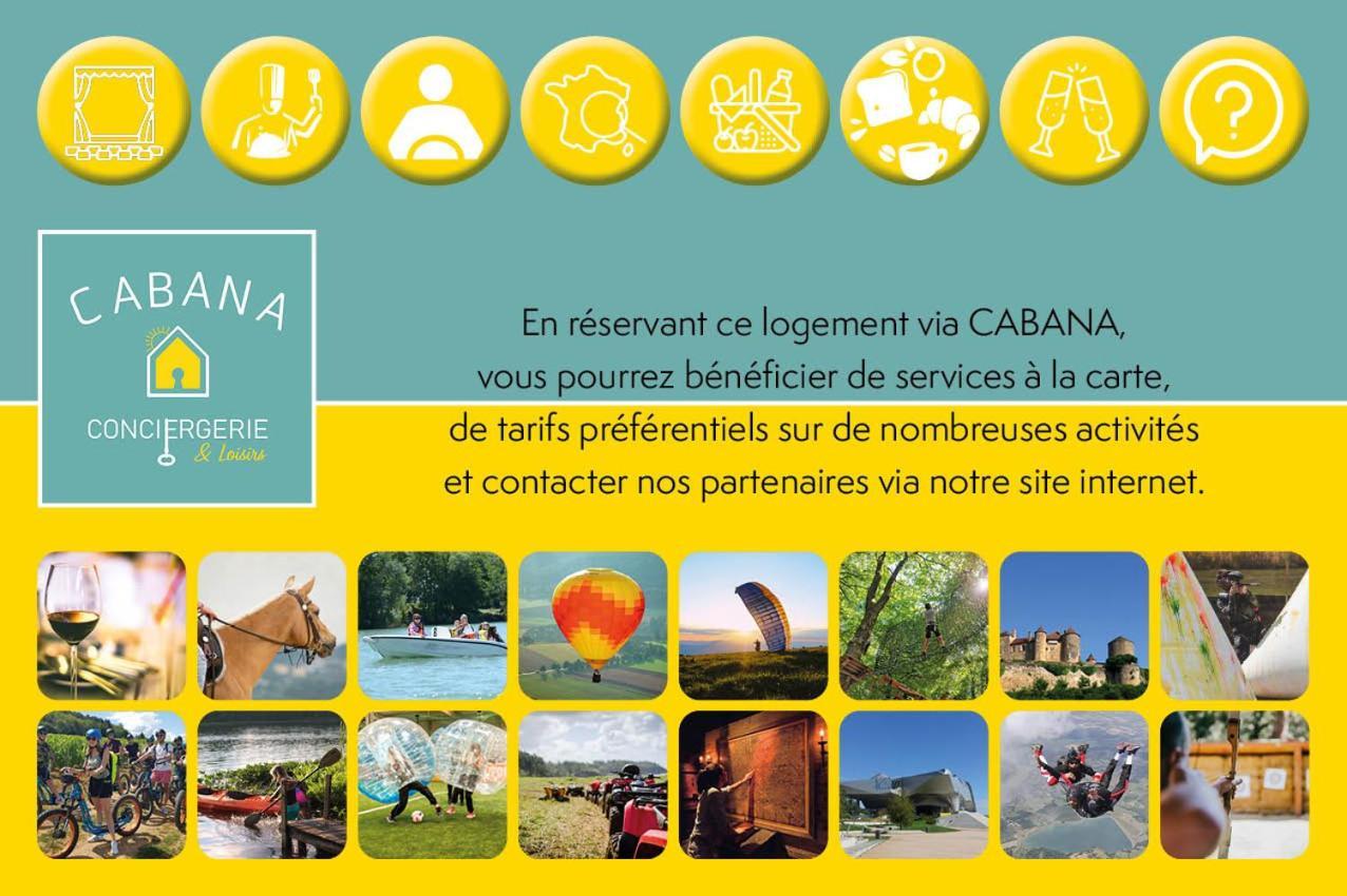 Cabana & Rustique - Proche Macon Nord Viré エクステリア 写真